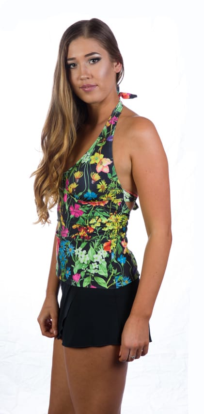 Halter Supportive Tankini Top