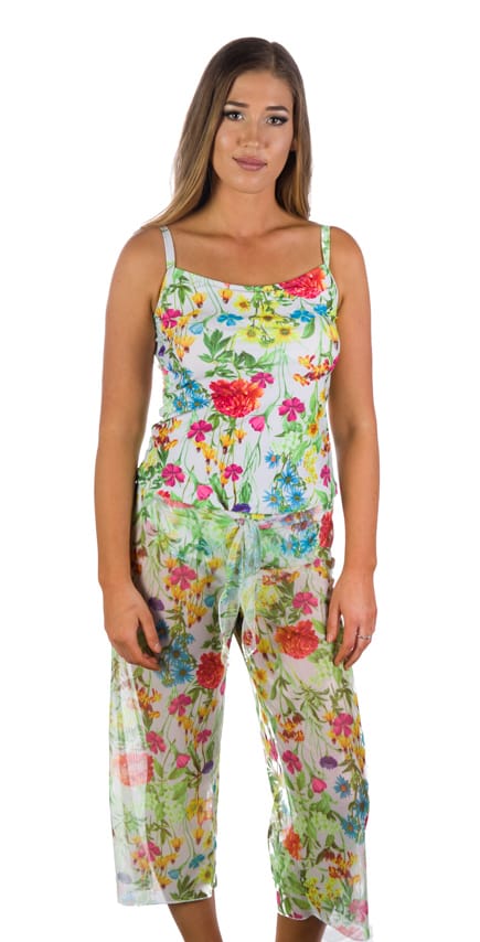 Mesh Coverup Pant