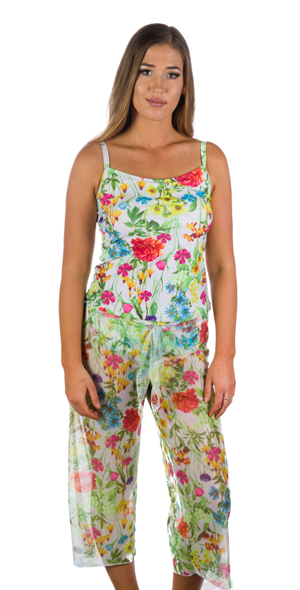 Mesh Coverup Pant